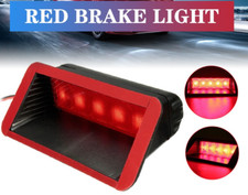 Third Brake Stop Light High Mount Lamp 12v Car 5 Led Warning Red- 2 Wire Hook-up