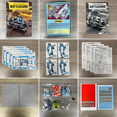 BATTLECARS THE GAME OF DEADLY DRIVING GAMES WORKSHOP KOMPLETT 1983 102107
