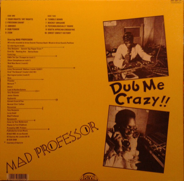 Mad Professor - Dub Me Crazy !! (LP, Album, RE) (Mint (M