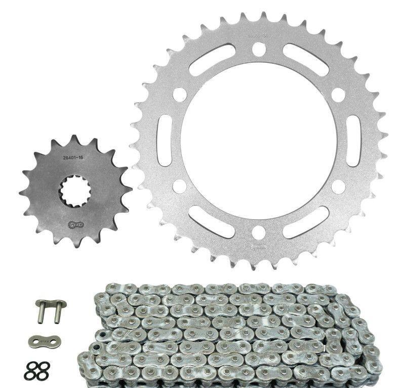 Kit chaîne Afam de qualité supérieure pour Kawasaki ZR7 750 pas 525 d.couronne