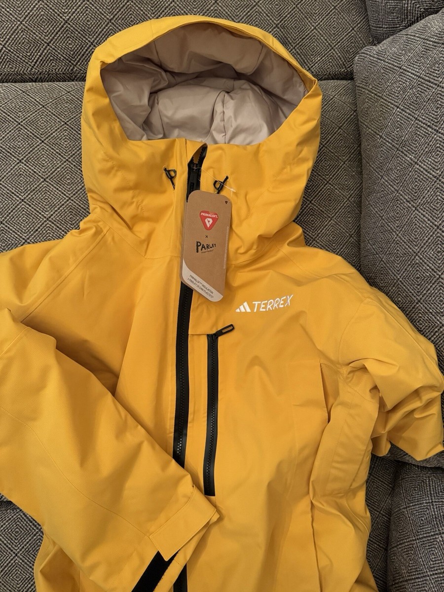 Adidas Womens Terrex Xperior Layer Insulated Jacket Yellow MEDIUM