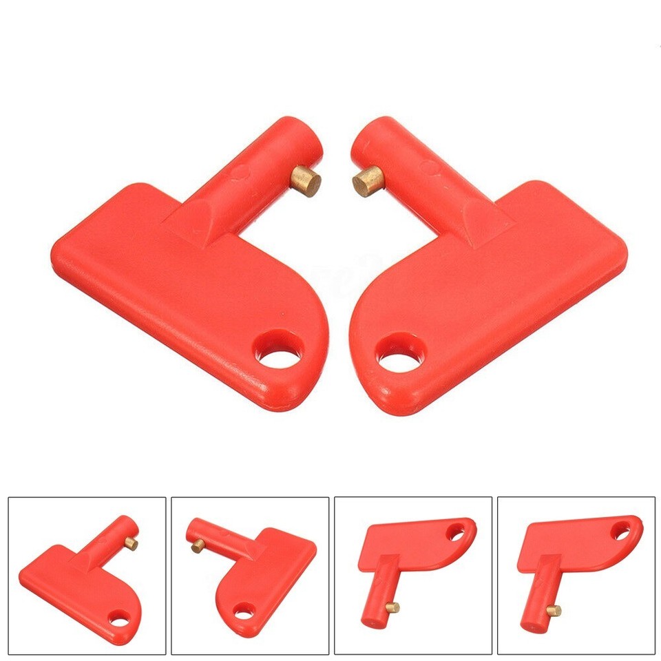 Replacement Key for Power Kill Cut Off Switch 5pcs Red ABS Plastic Use ...