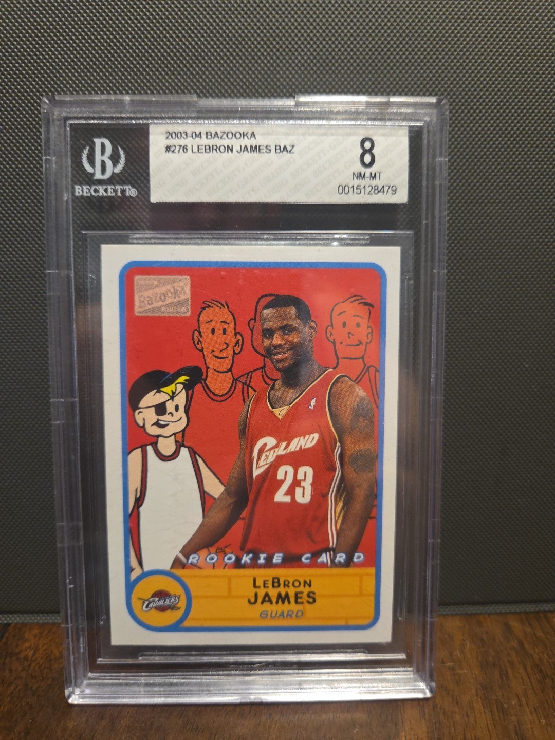 03-04 Bazooka レブロン・ジェームズ 276 2003-04 Bazooka - Gold #276 LeBron James (RC) psa 7 | eBay