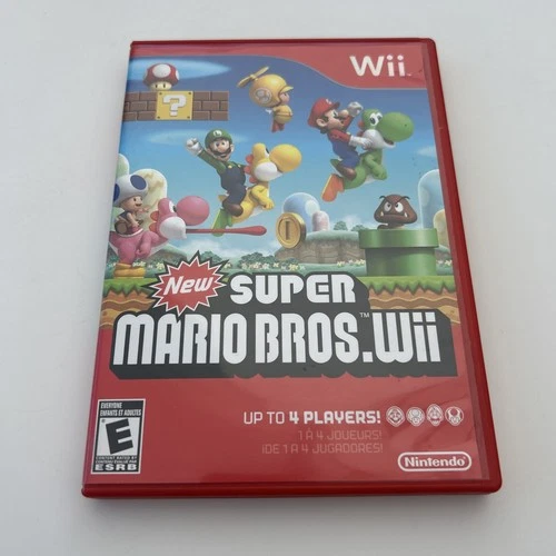 New Super Mario Bros. Wii (Nintendo Wii, 2009) CIB Complete Tested Nice Copy
