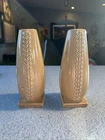 Red Wing Pair Bud Vases 1117