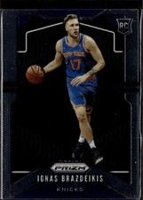 2019-20 Panini Prizm #284 Ignas Brazdeikis