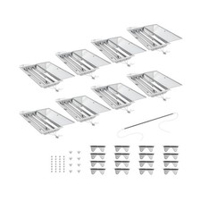 Booth Heating Lights Infrared Paint Curing Lamp 3kw 8 Sets 220v White Gearzaar