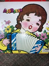 Rare Vintage Goodlin Children’s Accordion Toy Model GL102