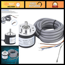 Incremental Rotary Encoder 1024P/R, Quick Response, Wide Voltage DC5~26V, φ38mm
