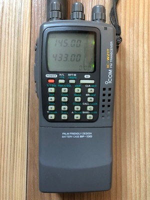 ICOM IC-W21 Radiohandy machine 145.00MHz 433.00MHz Parts