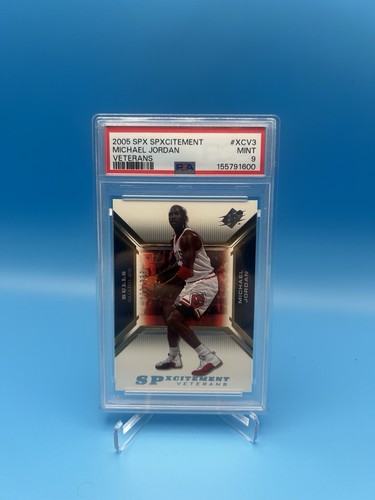 Upper Deck SPx 2005-06 Michael Jordan #XCV3 SPxcitement Veterans /999 PSA 9