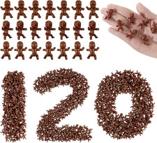 120 Pcs Mini Babies for Baby Shower Games, 1 Inch Tiny Plastic Babies Bulk for M