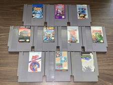 NES Games Lot of 10 - Nintendo Entertainment System Super C, Super Mario, etc. 