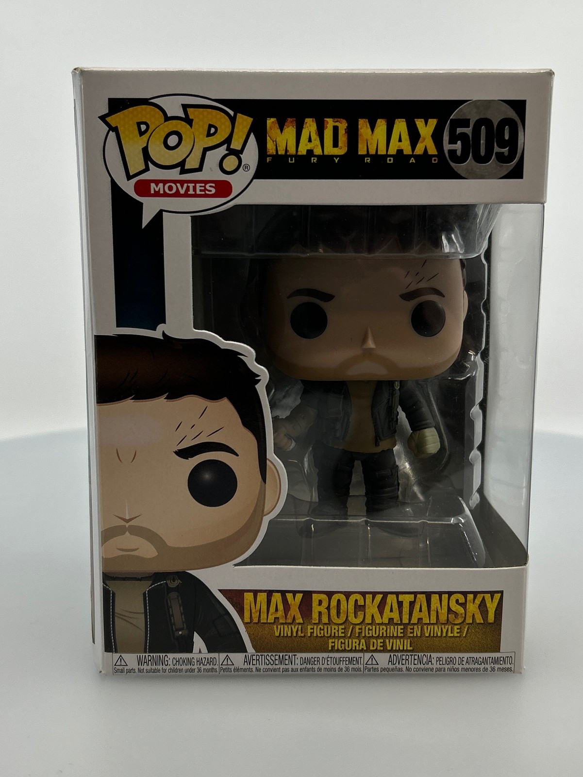 En Oferta Funko Pop! Movies Mad Max Max Rockatansky With Gun #509 Vinyl Figure Damaged Box