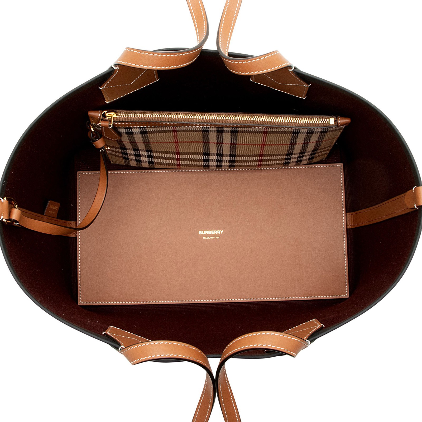 Burberry Vintage Check London Small Tote image 7