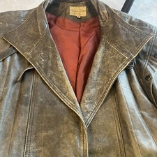 Rare “Mad Max” Themed 1980’s Leather Jacket - Made in the USA - Sm