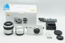  1,750 shots Nikon 1 J4 18.4MP Digital Camera White w/ 10-30  30-110 260212e