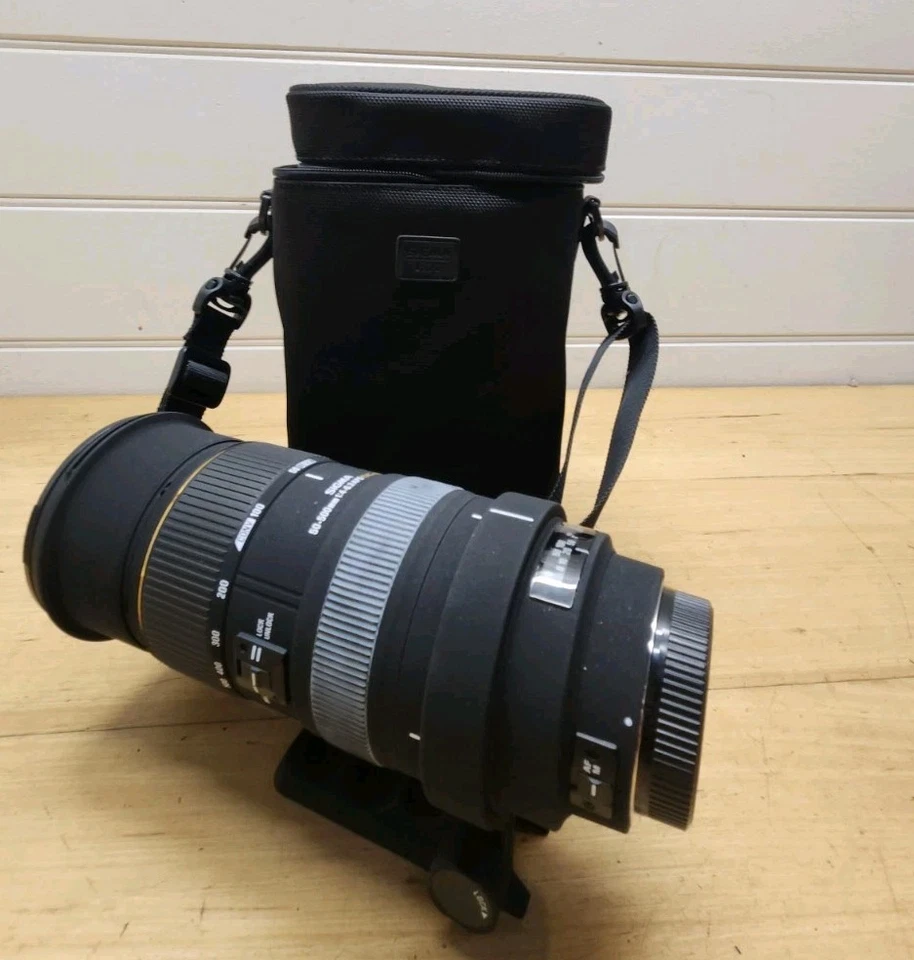 Lente zoom Sigma EX 50-500 mm F4-6,3 APO DG HSM para Sigma digital SLR casi como nueva Foto 4 de 4