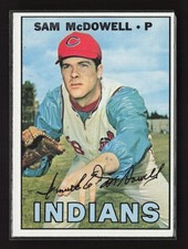 Sam McDowell 1967 Topps #295 TYW6
