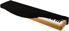 On-Stage Keyboard Dust Cover for 88 Key Keyboards, Black