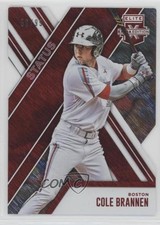 2017 Panini Elite Extra Edition Status Red Die-Cut 50/99 Cole Brannen #187 0ad