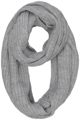 Codello Schal Damen Tuch Strickschal Loop Grau #iek0t4k