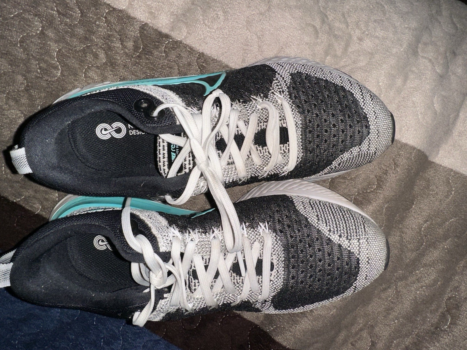 Size 9 - Nike React Infinity Run Flyknit 2 Black … - image 7