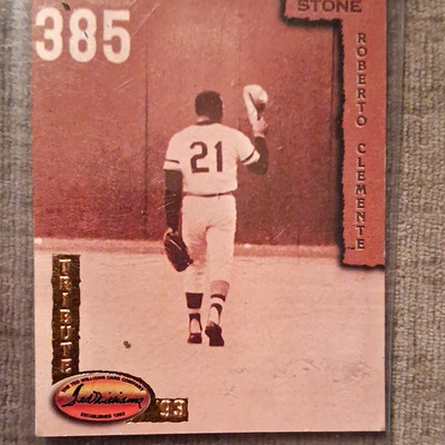 Ted Williams Card Co. Roberto Clemente #385 Pirates MLB Insert Card