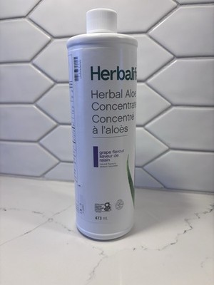 Herbalife Herbal Aloe Concentrate: Grape Flavor 473ml New!