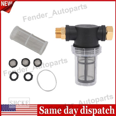 #ad 1x Garden Hose Filter for Pressure Washer Inlet Water Inline Filter for Sediment $10.47