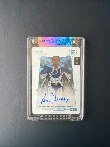 Senoir Ken Griffey Sr. 46/50 Auto Bo Jackson Battle Arena Inspired Ink KGSA-6