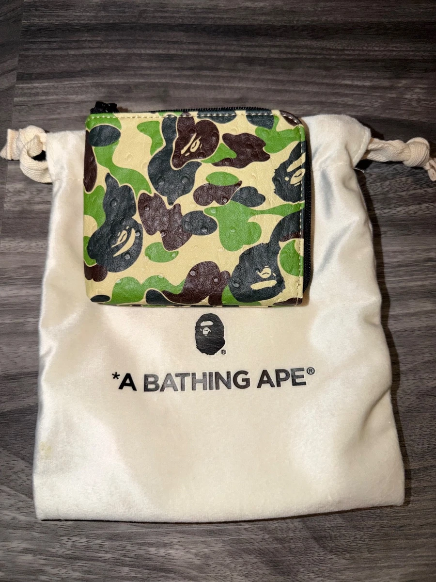 A Bathing Ape Green Wallets for Men for sale | eBay