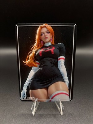 Cassidy Pokemon Waifu Card TCG Full Art Waifu Legends Custom Goddess