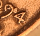 1994-D Lincoln Memorial Small Cent Business Strike Copper Plated Zinc KM#201a — photo 5