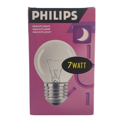 Philips Nachtlicht 7W E27 Glühbirne P45 75lm klar ES 067135