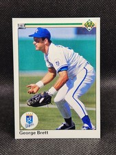 George Brett 1990 Upper Deck Baseball Pack Fresh - Royals