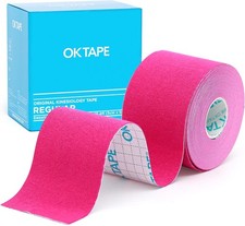 OK TAPE Kinesiology Tape, Regular Original Cotton Elastic Athletic Tape for Supp