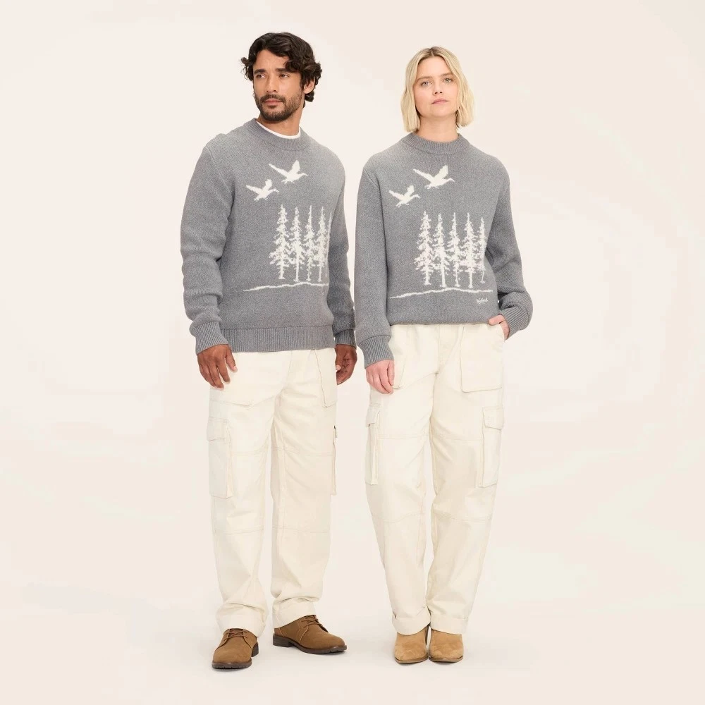 Woolrich x Target Cargo Pants Unisex Mid-Rise Slouchy Straight Leg