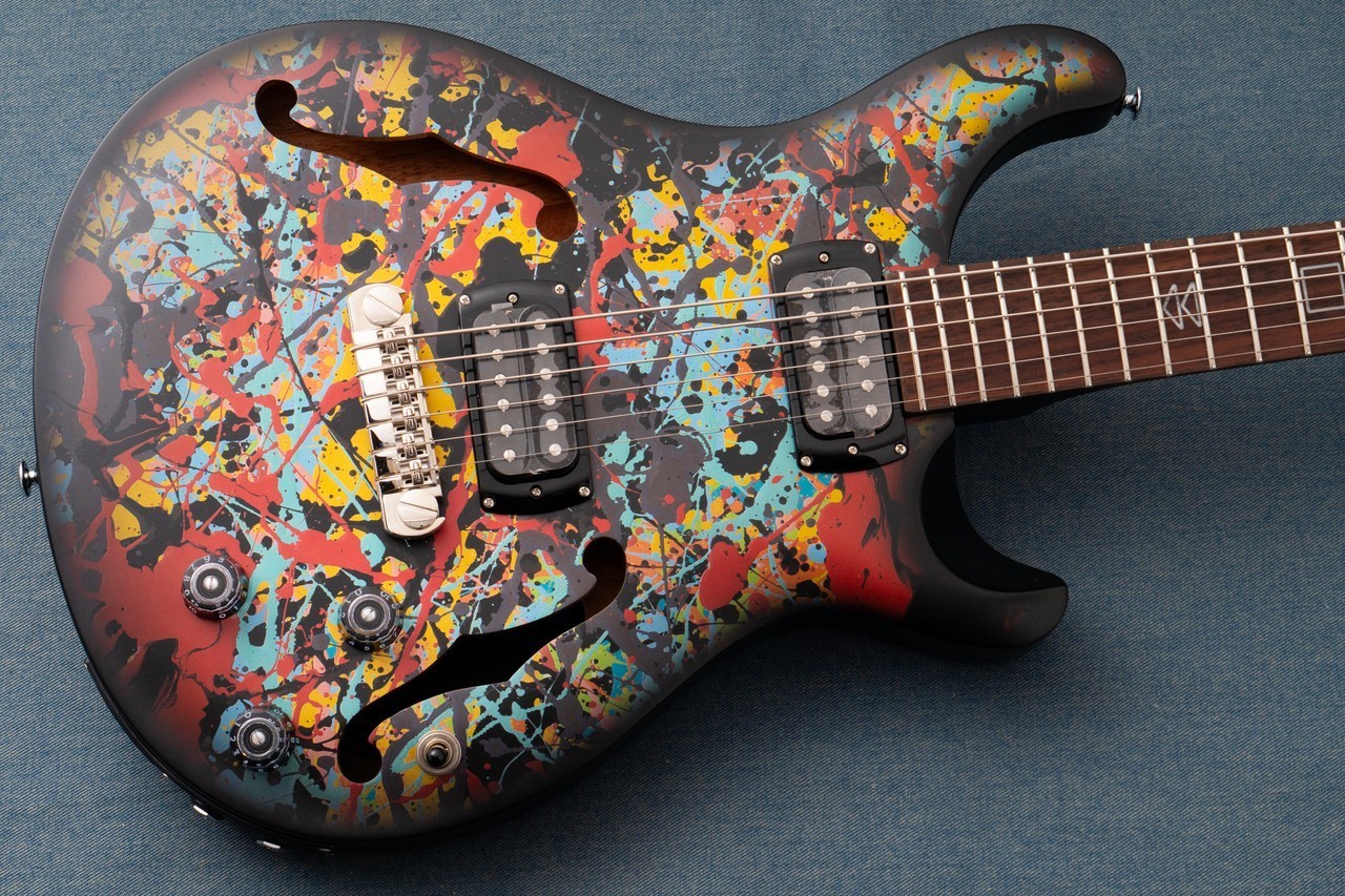 Paul Reed Smith PRS Se Ed Sheeran Cosmic Splash Limited Edition w/case VGC USED
