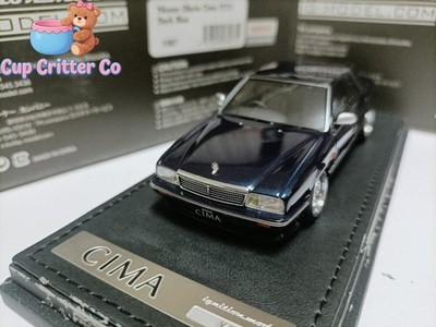 IG 1:43 Gloria Cima Limousine Model Gloria Cima Y31 Dark Blue resin car model