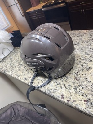 Bauer Re-Akt 95 Senior Medium Ice Hockey Helmet Brown Elite Protection