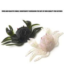 20Pcs High Simulation Crabs Shape Soft Fishing Baits For Professional Fishermen