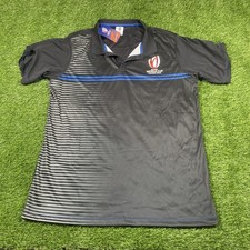 Rugby World Cup France 2023 Polo Shirt Womens 2xl NWT Black 