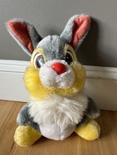 Vintage Disney Thumper Plush 12  Disneyland Walt Disney World Bambi Korea