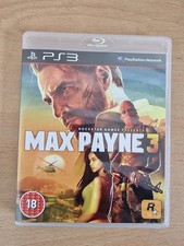 Max Payne 3 - PlayStation 3 PS3 Video Game PAL-PREOWNED