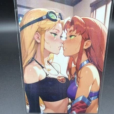Terra/Star Fire Anime Waifu Card Doujin ACG Goddess Holo