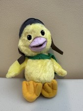 Fisher Price Wonder Pets Ming Ming Duckling 10" Stuffed Plush Cape & Aviator Hat