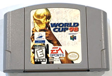 EA SPORTS World Cup 98 Nintendo 64 N64 Game Cartridge, E