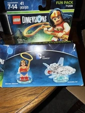 LEGO Dimesions 71209 Wonder Woman Fun Pack 41 Pieces Set New Sealed in Package