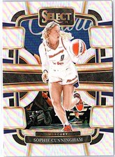2024 Panini Select WNBA #71 Sophie Cunningham Prizms Silver